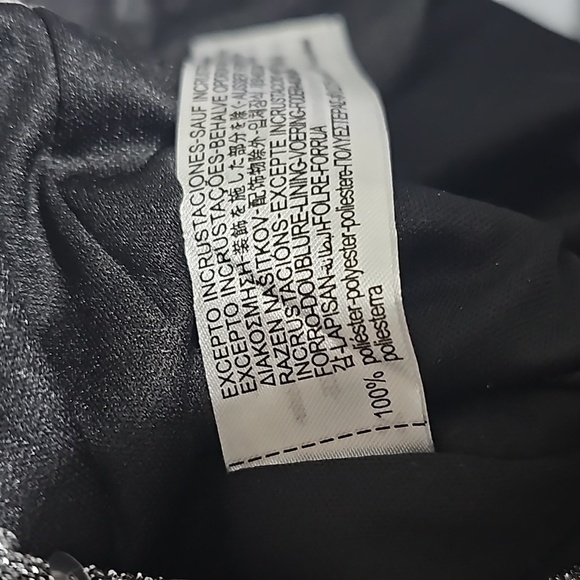 Zara Draped Sleeveless Sequin Mini Dress XS NWT - Picture 9 of 13